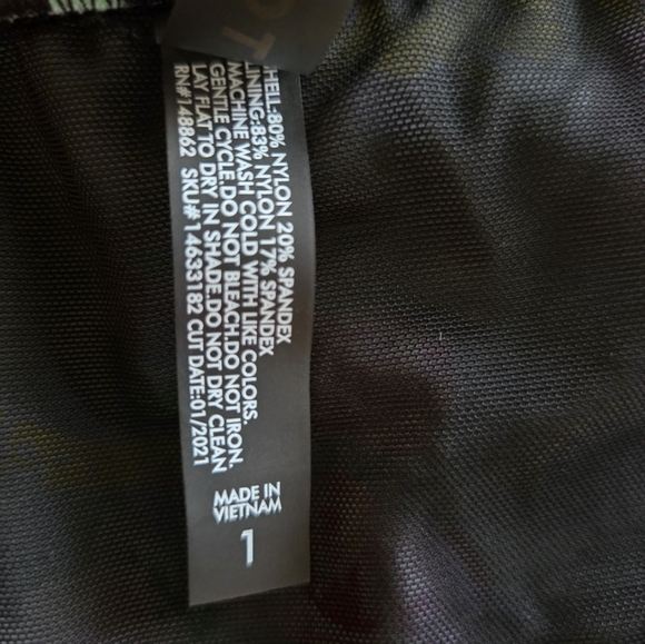 Floral and Leopard Print Women's Swim Set - Picture 9 of 9